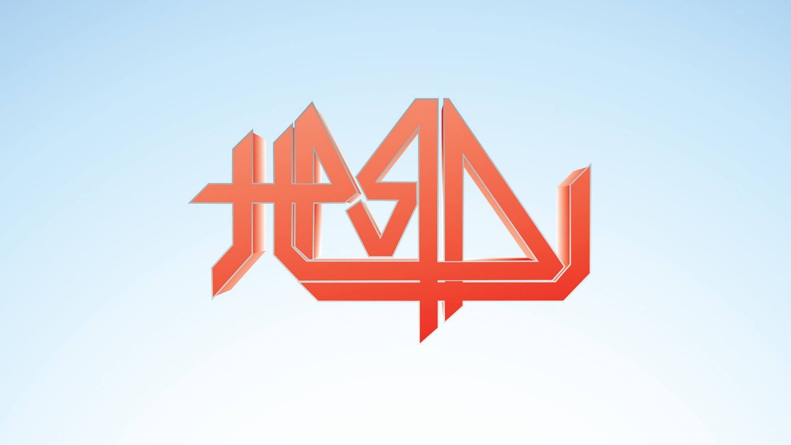 HARDI lettermark extruded in red 3D
